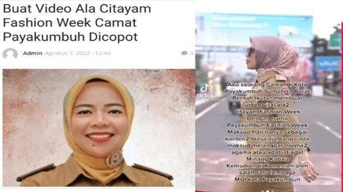 Ikutan Tren Citayam Fashion Week, Camat Dikritik MUI Lalu Dipecat Wali Kota